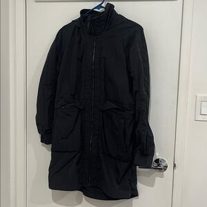 Lululemon Athletica Black Nylon Jacket